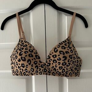 Undiz Leopard Print Women's Bra 34C